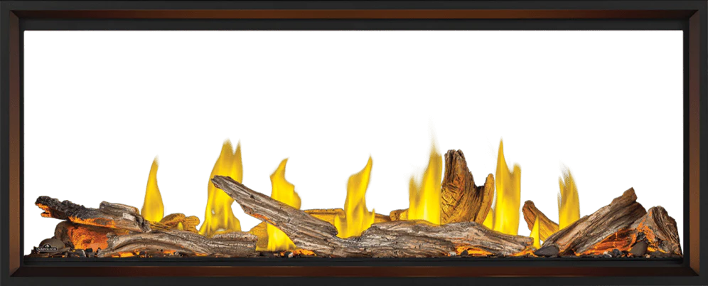 Napoleon Tall Linear Vector 62 See Through Gas Fireplace