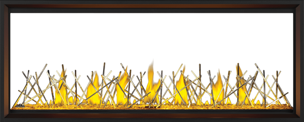 Napoleon Tall Linear Vector 62 See Through Gas Fireplace - Image 4