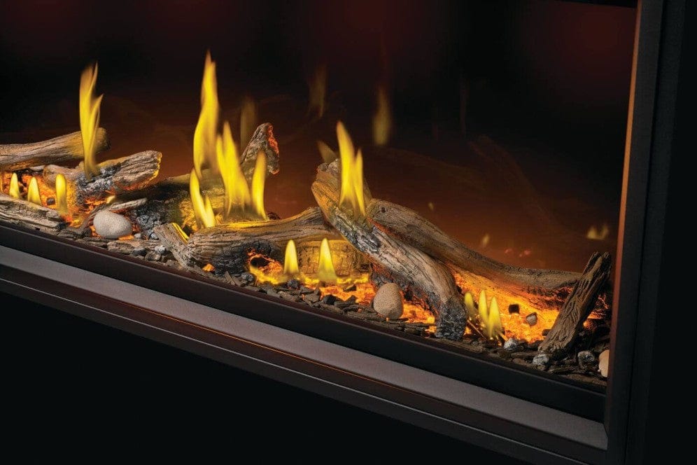 Napoleon Tall Linear Vector 74 Gas Fireplace w/ Luminous Logs - Image 5