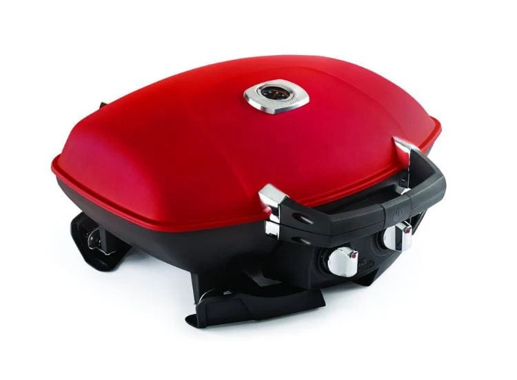Napoleon TravelQ 285 Portable Gas Grill + Griddle (Red) - TQ285-RD-1-A - Image 3