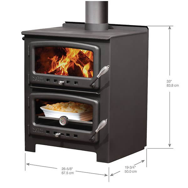 Nectre N550 Big Baker's Oven & Wood Stove (Large) - Image 4