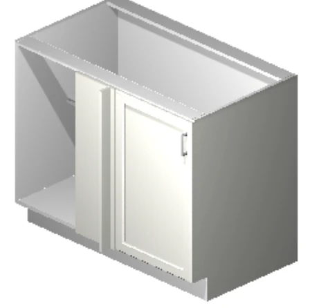 Precise Design Cabinetry - Blind Corner Cabinet (45" Right)