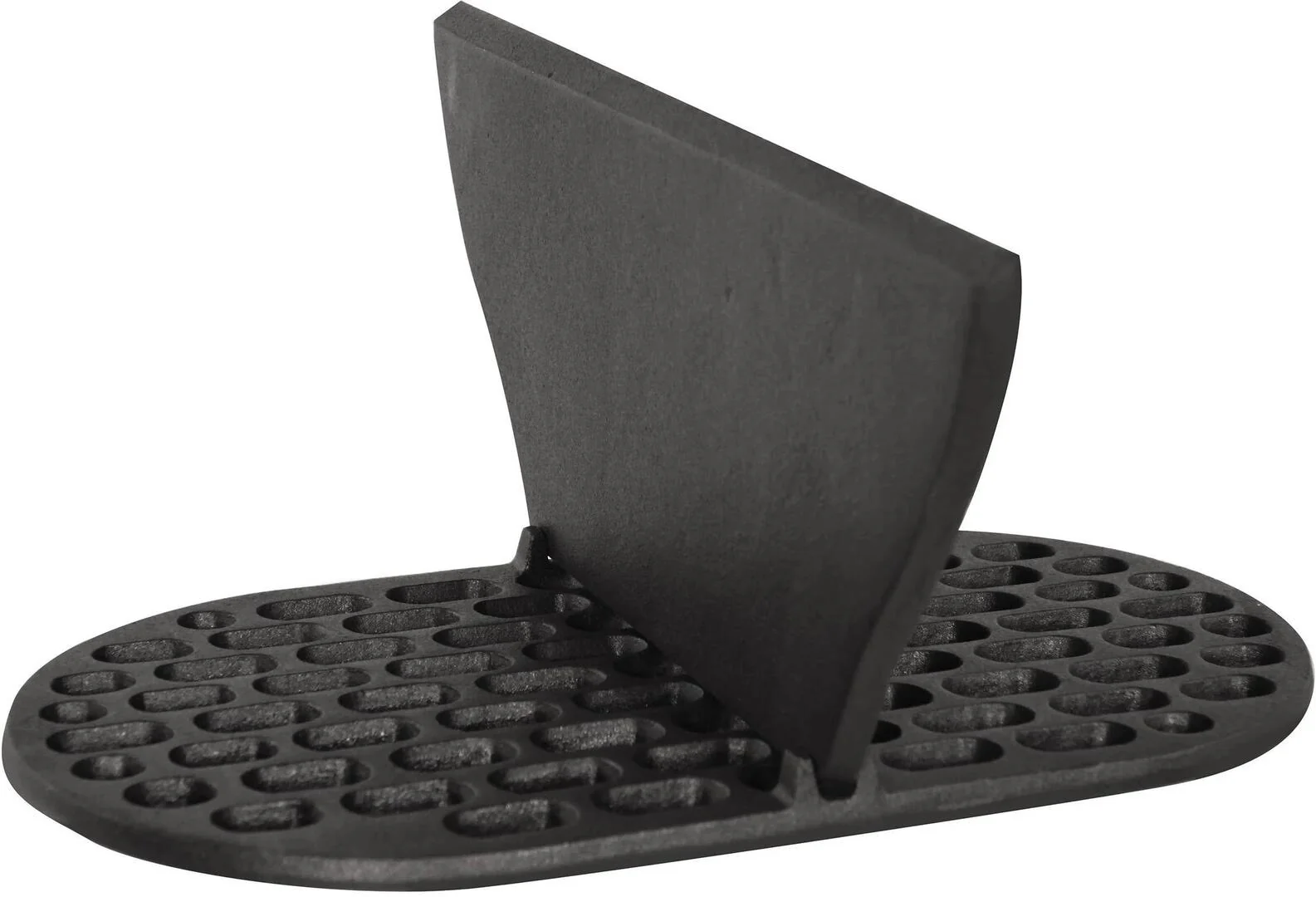 Primo 1-Piece Cast Iron Firebox Divider for Oval JR 200 Grills - PG00314 - Image 2