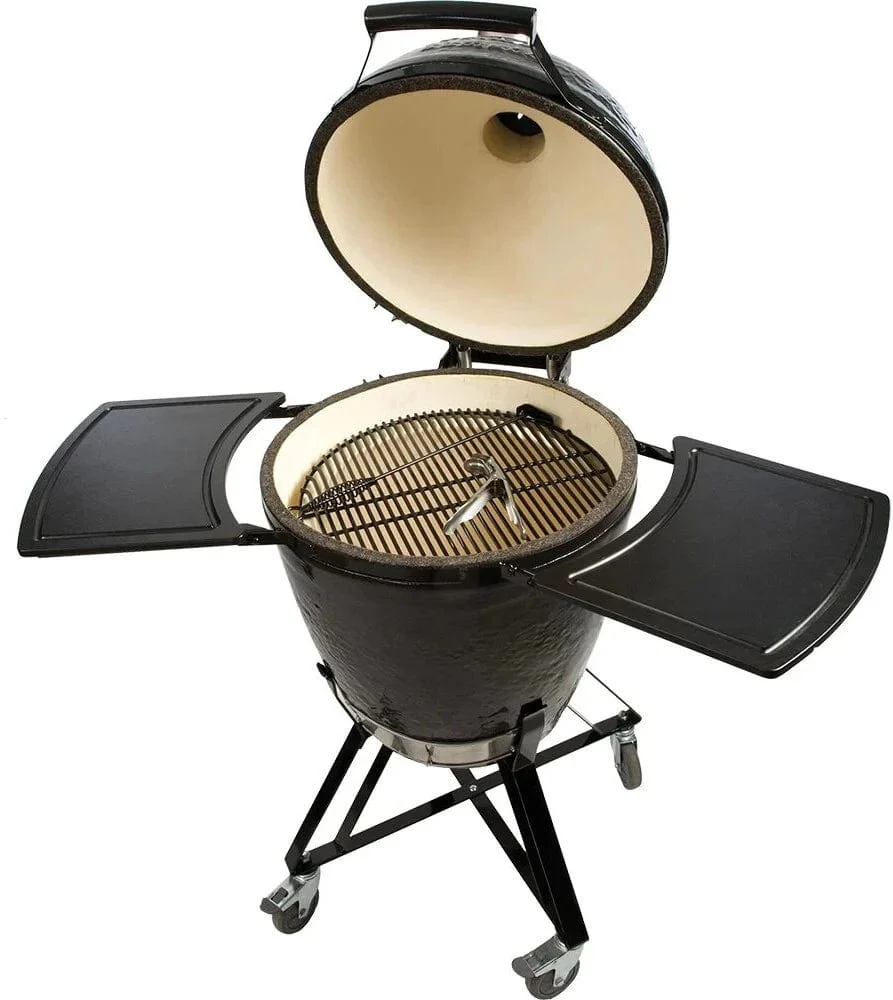 Primo 22" Round All-In-One Ceramic Kamado Egg Charcoal Grill - Image 2