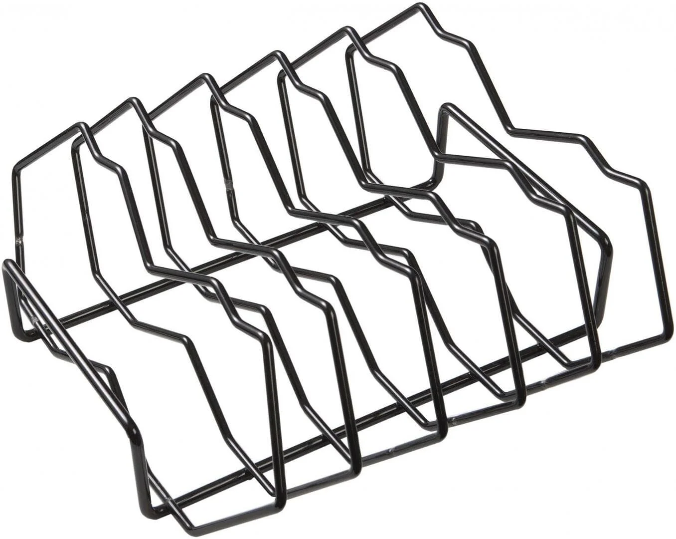 Primo 5-Slot Rib Rack for Oval JR 200/LG 300/XL 400 and Kamado Round Grills - PG00342