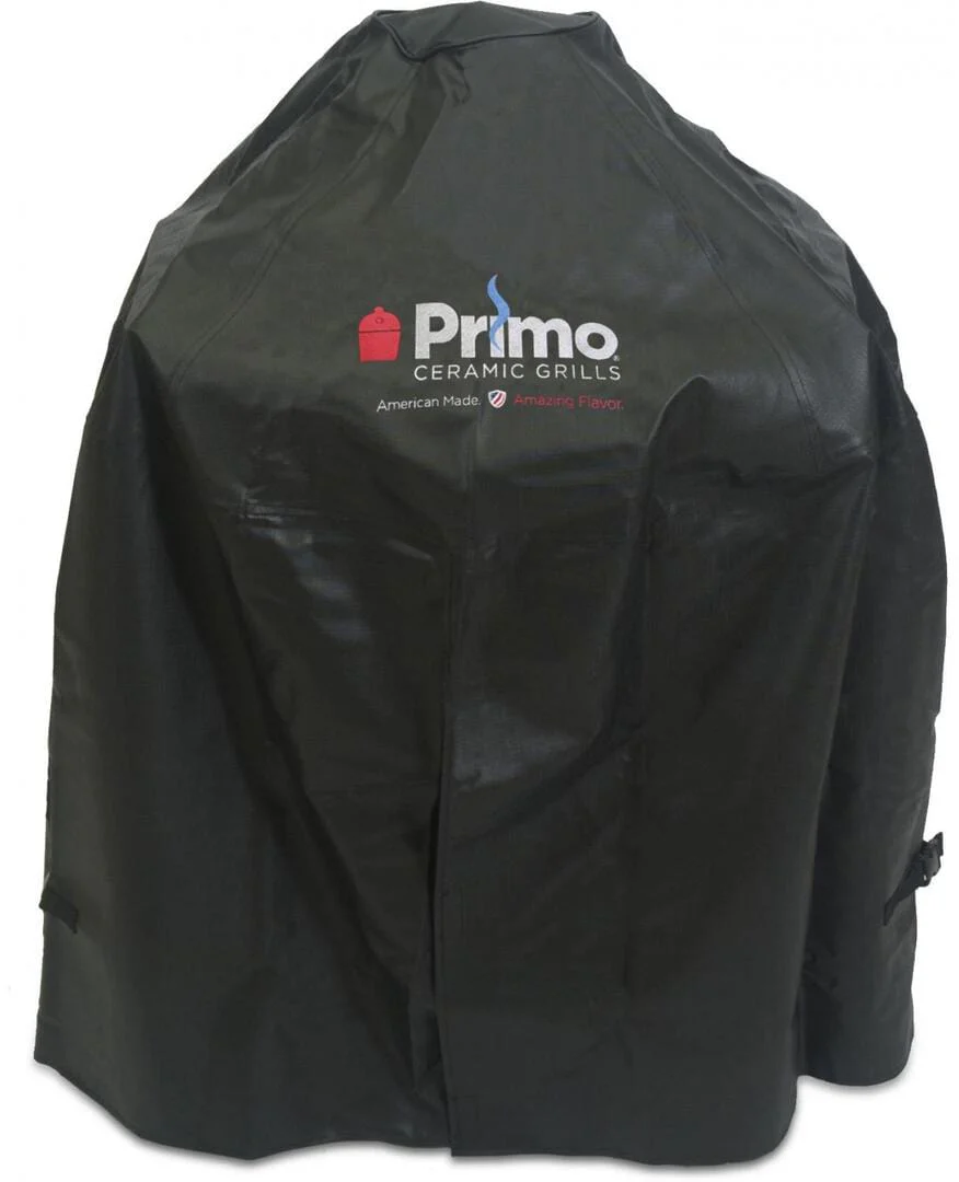 Primo Grill Cover for All-In-One - Kamado Round, Oval JR 200 and Oval LG 300 Grills - PG00413