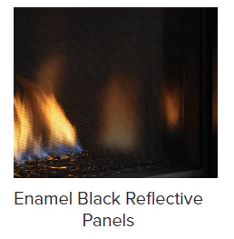 Regency Black Enamel Inner Reflective Panels (18pc) - 457-908