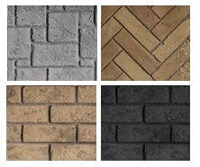 Regency Brown Herringbone Inner Brick Panels (Grandview G600EC) - 776-903