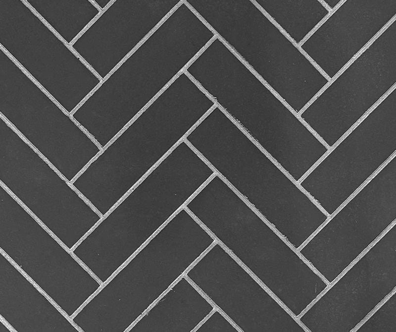 Regency Herringbone Brick Design (G800 - Black) - 762-903