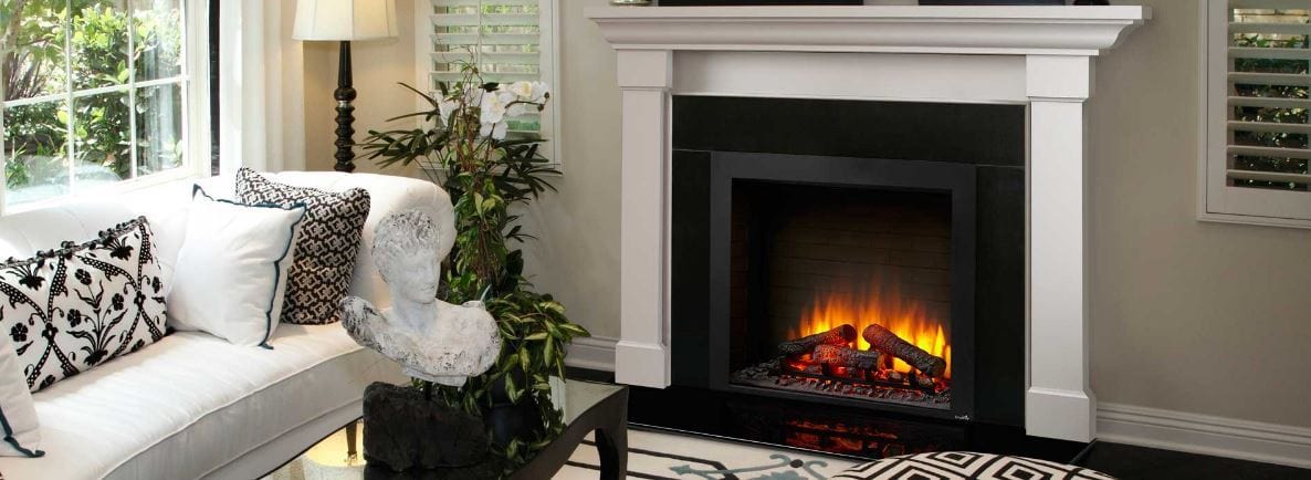 Simplifire 30" Built-in Electric Fireplace - Image 2