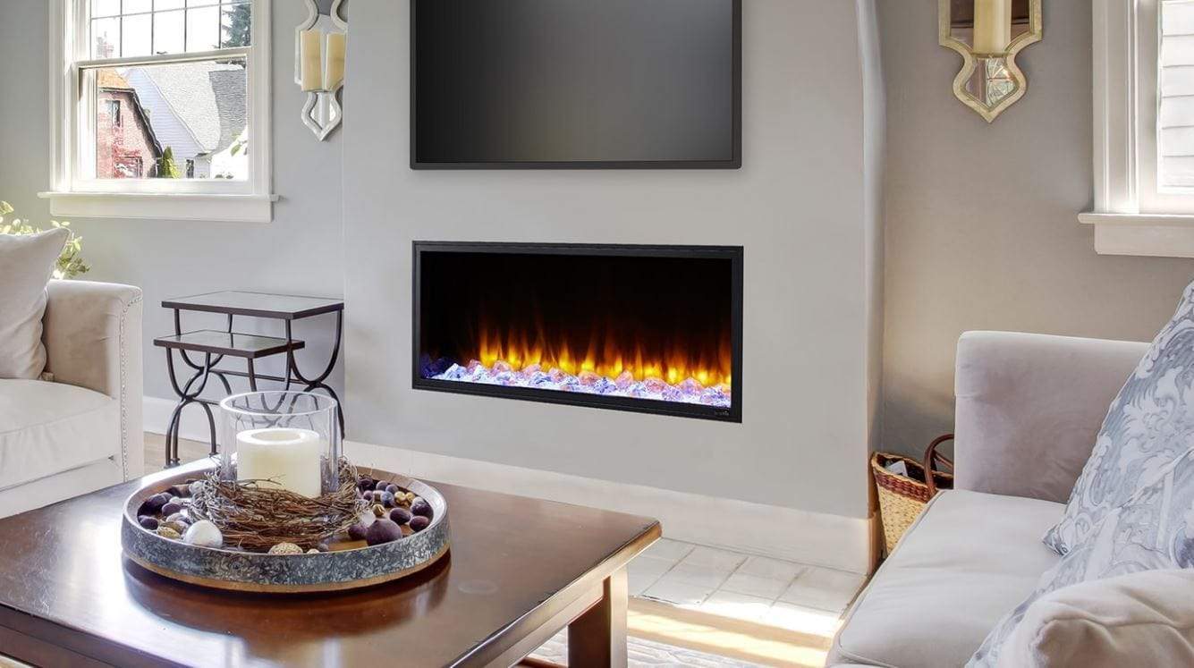 Simplifire 78" Scion Clean Face Electric Fireplace - Image 3