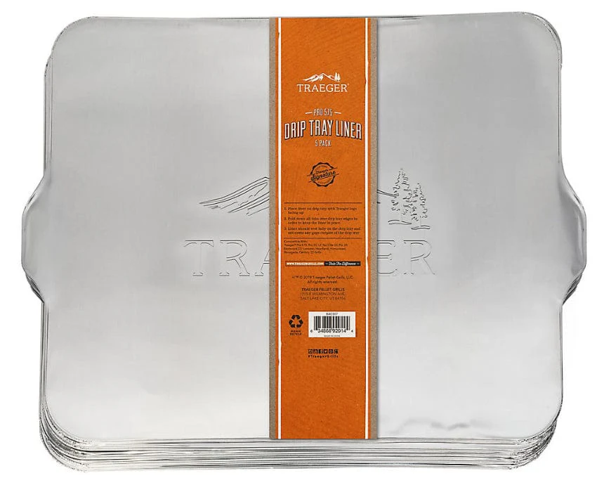 Traeger Drip Tray Liners (Pro 575/22/20 - 5 Pack) - BAC566 - Image 2