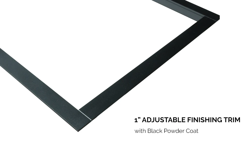 Valor 1" Adjustable Finishing Trim (LT2) - 2775LFB