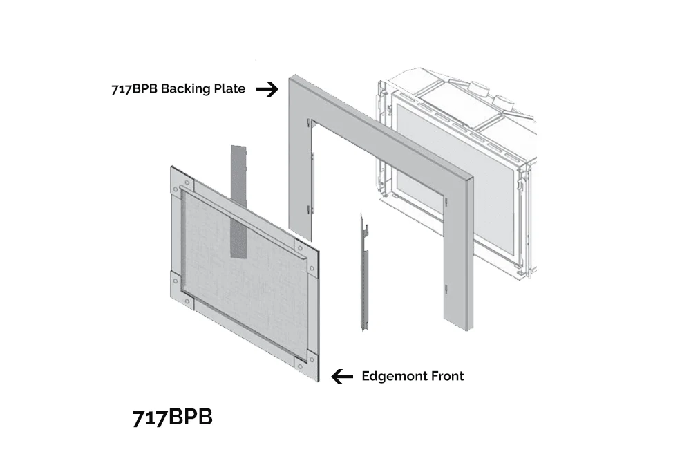 Valor 3-Sided Backing Plate (G3.5 Series) - 717BPB