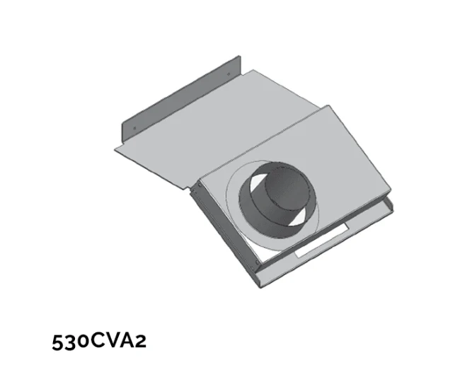 Valor 5x3 Coaxial Flex Vent Adaptor - 530CVA2