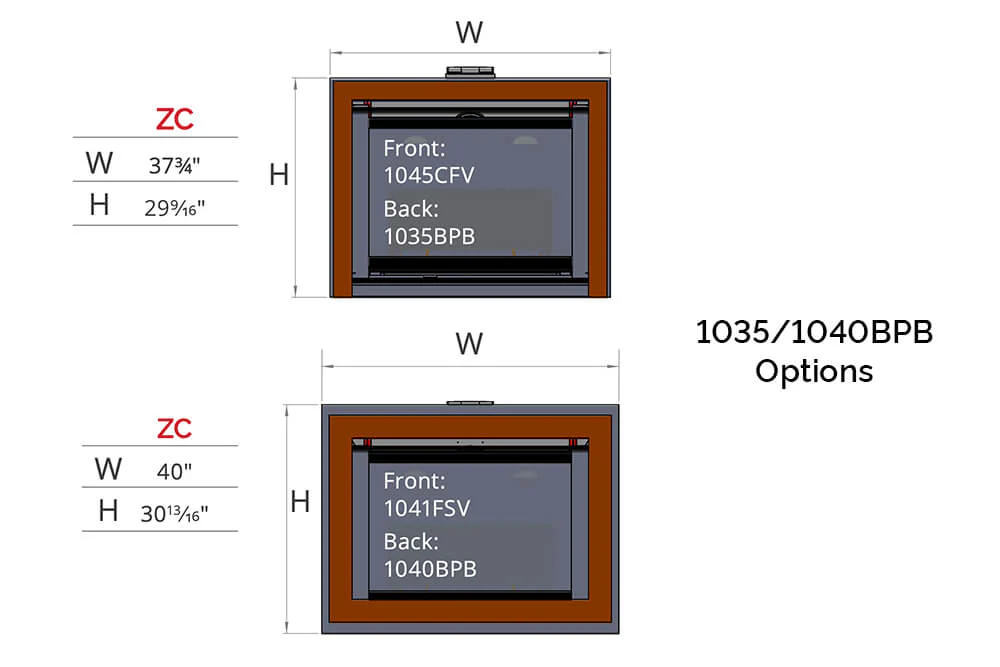 Valor Black 4-Sided Backing Plate (H3 Series) - 1040BPB