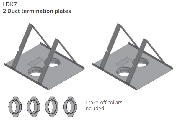 Valor Termination Plates - LDK7