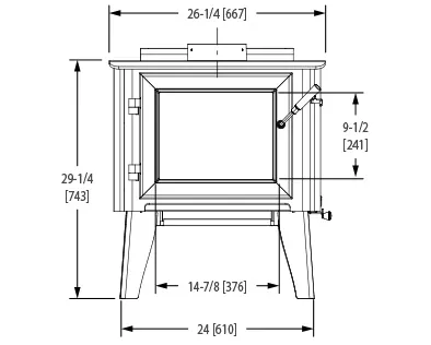 WoodPro 300 Wood Stove - Image 5