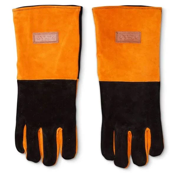 Yoder 1040-05 Long Leather Barbecue Gloves - Image 2