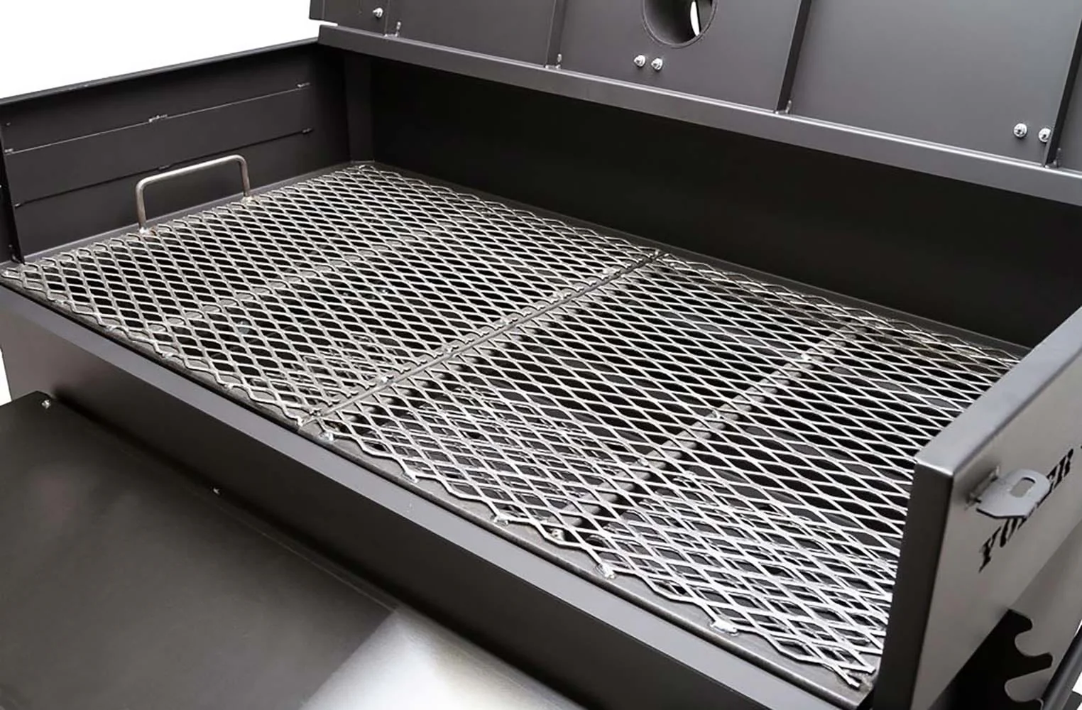 Yoder 24 x 48 Flat Top Charcoal Grill w/ Competition Cart - Image 12